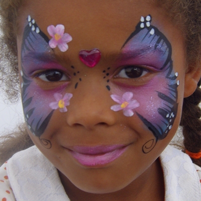 Face painting in Poole