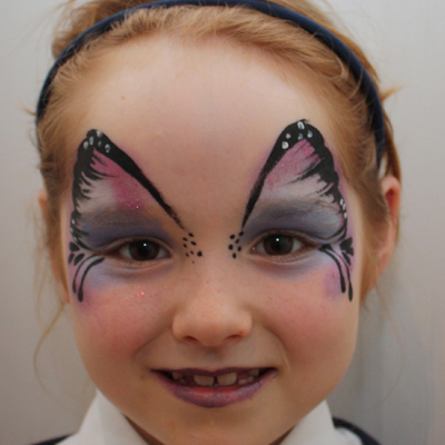 Face painting in Christchurch